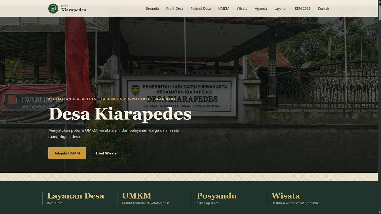 Kegiatan Website dan Video Promosi UMKM